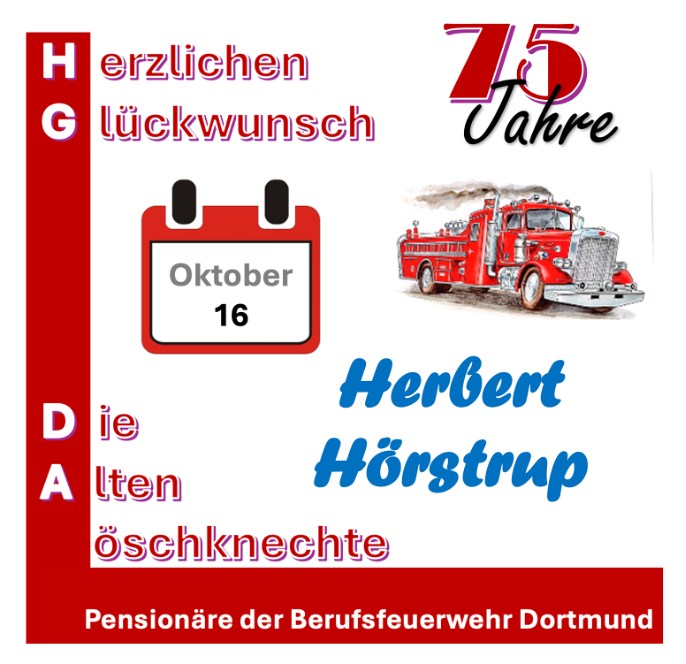 16. 10. Herbert Hörstrup