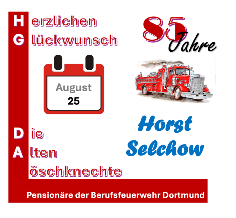 25.08. Horst Selchow