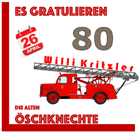 26.04. Willi Kritzler