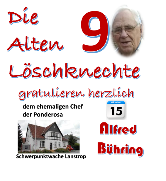 Alfred Bühring 90