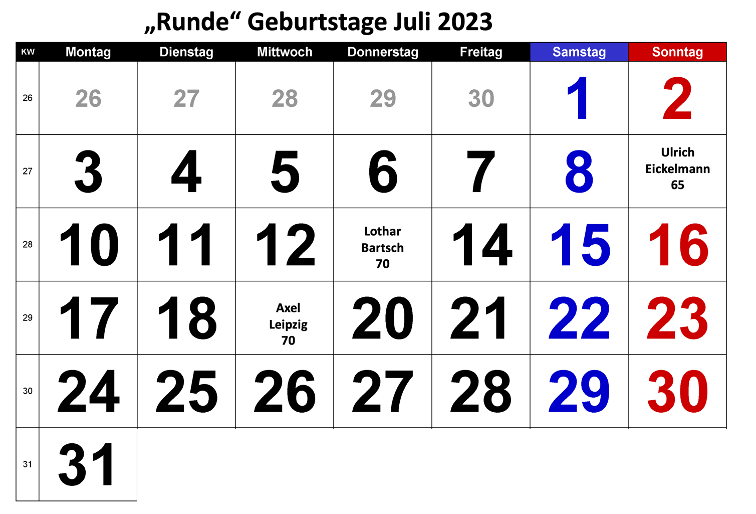 Runde Juli23