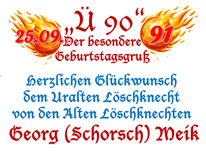 Unb25.09. Schorsch Meikenannt