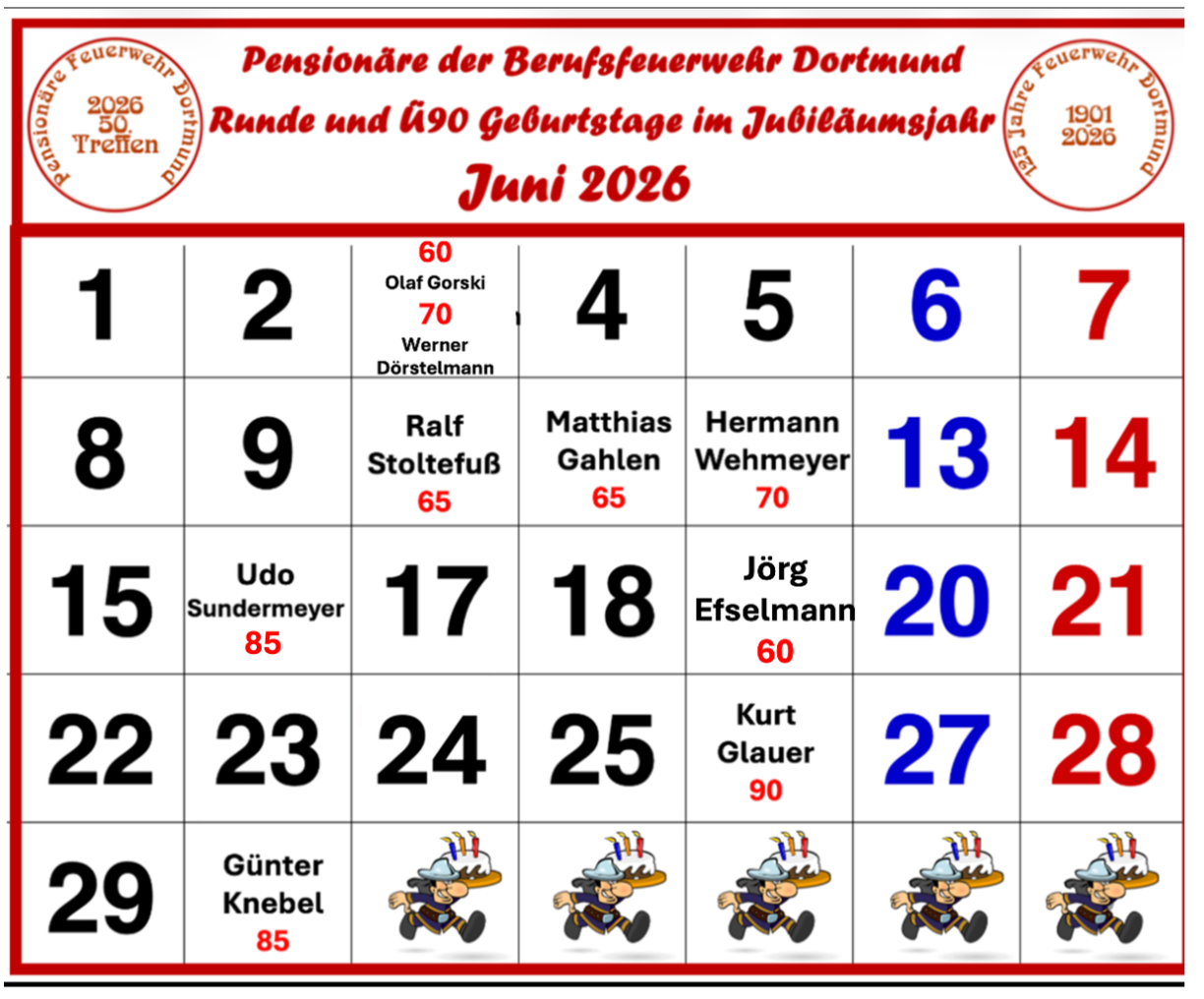 UnKalender Juni 2026ng